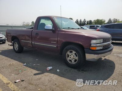 Czwarte zdjęcie samochodu z boku: 2001 CHEVROLET SILVERADO C1500 VIN:1GCEC14V61E114761 - miniatura