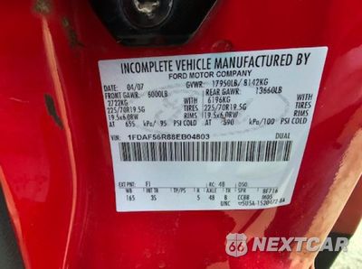 Zdjęcie 12 z 12 samochodu: 2008 FORD F550 SUPER DUTY VIN:1FDAF56R88EB04803 - miniatura