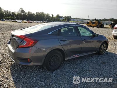 Trzecie zdjęcie samochodu z tyłu: 2019 HONDA CIVIC LX VIN:2HGFC2F64KH579017 - miniatura