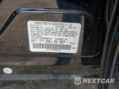 Zdjęcie 12 z 12 samochodu: 2017 INFINITI Q50 BASE VIN:JN1CV7AR6HM682149 - miniatura