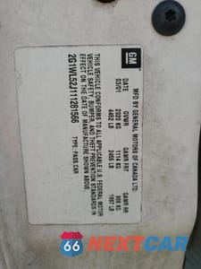 Zdjęcie 12 z 12 samochodu: 2001 CHEVROLET LUMINA VIN:2G1WL52J111281566 - miniatura