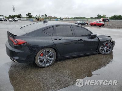 Trzecie zdjęcie samochodu z tyłu: 2021 ACURA TLX TECH A VIN:19UUB5F51MA008332 - miniatura