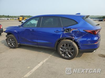 Drugie zdjęcie samochodu z przodu: 2022 ACURA MDX A-SPEC VIN:5J8YE1H06NL048575 - miniatura
