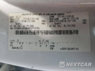 Zdjęcie 13 z 13 samochodu: 2017 FORD F350 SUPER DUTY VIN:1FD8W3F69HED71778 - miniatura