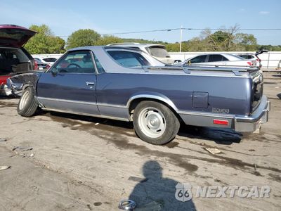 Drugie zdjęcie samochodu z przodu: 1984 CHEVROLET EL CAMINO VIN:1GCCW80H1ER215342 - miniatura