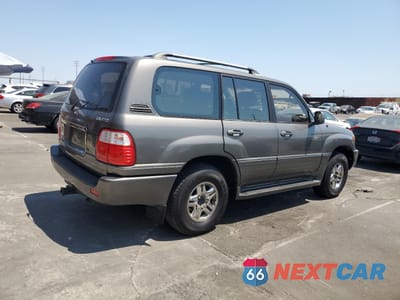 Trzecie zdjęcie samochodu z tyłu: 2001 LEXUS LX 470 VIN:JTJHT00W013505712 - miniatura