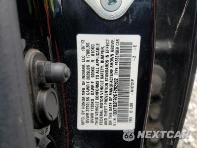 Zdjęcie 12 z 12 samochodu: 2013 HONDA CIVIC EXL VIN:19XFB2F92DE282502 - miniatura