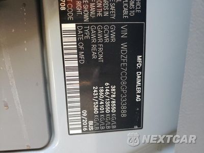Zdjęcie 13 z 13 samochodu: 2016 MERCEDES-BENZ SPRINTER 2500 VIN:WDZFE7CD8GP333888 - miniatura