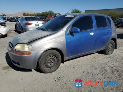 2008 CHEVROLET AVEO BASE KL1TD66658B020512 - główne zdjęcie licytacji z USA - miniatura