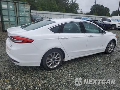 Trzecie zdjęcie samochodu z tyłu: 2017 FORD FUSION SE HYBRID VIN:3FA6P0LUXHR359684 - miniatura