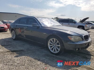 Czwarte zdjęcie samochodu z boku: 2008 BMW 750 LI VIN:WBAHN83538DT84254 - miniatura