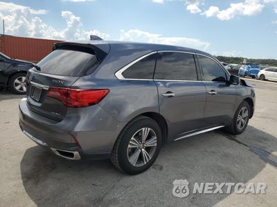 Trzecie zdjęcie samochodu z tyłu: 2019 ACURA MDX VIN:5J8YD4H32KL027300 - miniatura