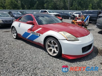 Czwarte zdjęcie samochodu z boku: 2003 NISSAN 350Z COUPE VIN:JN1AZ34E83T009441 - miniatura