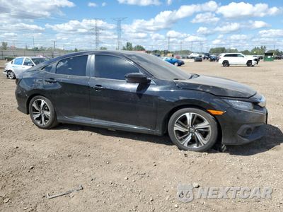 Czwarte zdjęcie samochodu z boku: 2016 HONDA CIVIC TOURING VIN:19XFC1F95GE200743 - miniatura