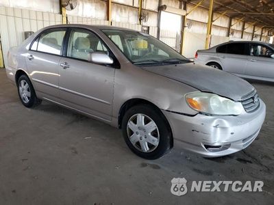 Czwarte zdjęcie samochodu z boku: 2003 TOYT COROLLA CE VIN:1NXBR32E43Z013013 - miniatura