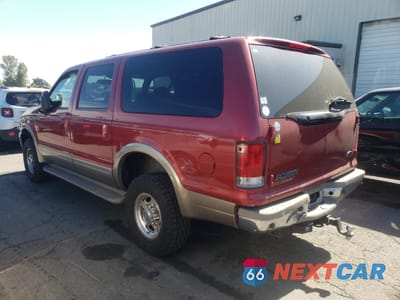 Drugie zdjęcie samochodu z przodu: 2000 FORD EXCURSION LIMITED VIN:1FMNU43S8YEE00381 - miniatura