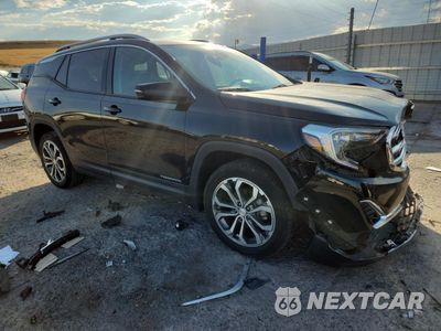 Czwarte zdjęcie samochodu z boku: 2021 GMC TERRAIN SLT VIN:3GKALVEV3ML319340 - miniatura