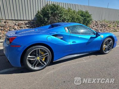 Trzecie zdjęcie samochodu z tyłu: 2017 FERRARI 488 SPIDER VIN:ZFF80AMA3H0220631 - miniatura