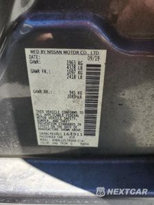 Zdjęcie 12 z 12 samochodu: 2020 NISSAN ALTIMA SL VIN:1N4BL4EV8LC164911 - miniatura