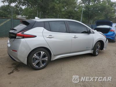 Trzecie zdjęcie samochodu z tyłu: 2018 NISSAN LEAF S VIN:1N4AZ1CP8JC302571 - miniatura