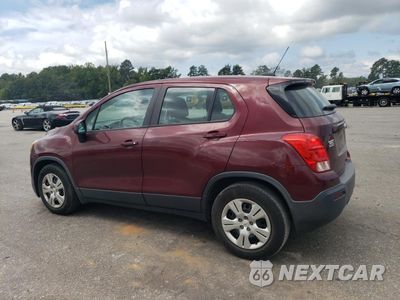Drugie zdjęcie samochodu z przodu: 2016 CHEVROLET TRAX LS VIN:3GNCJKSB9GL255349 - miniatura