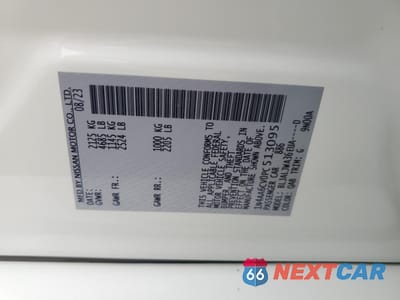 Zdjęcie 12 z 13 samochodu: 2023 NISSAN MAXIMA SV VIN:1N4AA6CV0PC513095 - miniatura