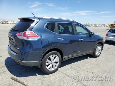 Trzecie zdjęcie samochodu z tyłu: 2016 NISSAN ROGUE S VIN:KNMAT2MT1GP715978 - miniatura