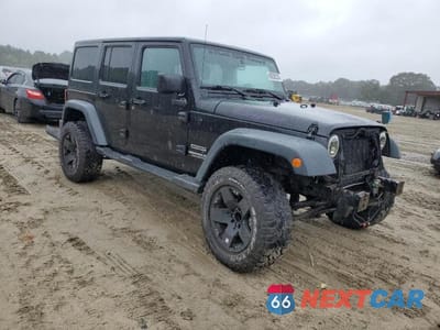 Czwarte zdjęcie samochodu z boku: 2013 JEEP WRANGLER UNLIMITED SPORT VIN:1C4BJWDG3DL556498 - miniatura