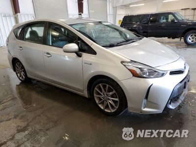 Czwarte zdjęcie samochodu z boku: 2017 TOYOTA PRIUS V VIN:JTDZN3EU9HJ058927 - miniatura
