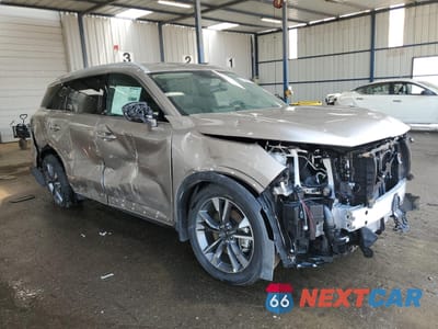 Czwarte zdjęcie samochodu z boku: 2025 INFINITI QX60 LUXE VIN:5N1AL1FR3SC357824 - miniatura