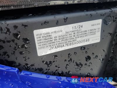 Zdjęcie 10 z 11 samochodu: 2025 YAMAHA YZF1000 VIN:JYARNA7E8SA000546 - miniatura