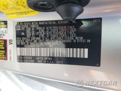 Zdjęcie 13 z 15 samochodu: 2012 TOYOTA VENZA LE VIN:4T3ZA3BB8CU061777 - miniatura