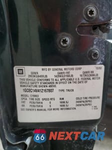 Zdjęcie 13 z 13 samochodu: 2001 CHEVROLET SILVERADO C1500 VIN:1GCEC14V41Z167807 - miniatura