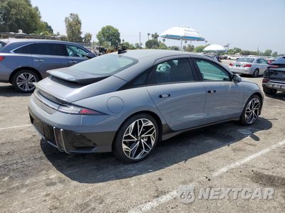 Trzecie zdjęcie samochodu z tyłu: 2024 HYUNDAI IONIQ 6 SEL VIN:KMHM34AA1RA073825 - miniatura
