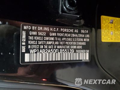 Zdjęcie 13 z 13 samochodu: 2015 PORSCHE MACAN S VIN:WP1AB2A50FLB55139 - miniatura