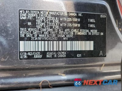 Zdjęcie 14 z 14 samochodu: 2024 TOYOTA RAV4 XLE PREMIUM VIN:2T3A1RFV1RC452493 - miniatura