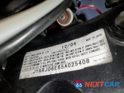 Zdjęcie 9 z 10 samochodu: 2005 YAMAHA YZFR6 L VIN:JYARJ06E65A025408 - miniatura