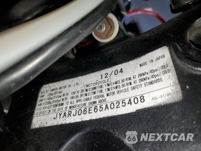 Zdjęcie 9 z 10 samochodu: 2005 YAMAHA YZFR6 L VIN:JYARJ06E65A025408 - miniatura