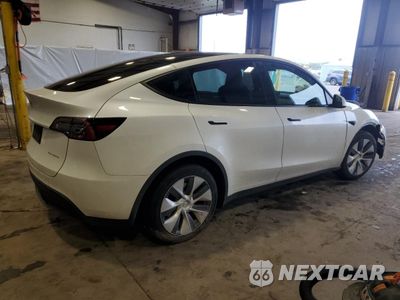 Trzecie zdjęcie samochodu z tyłu: 2023 TESLA MODEL Y VIN:7SAYGDEE0PA103666 - miniatura