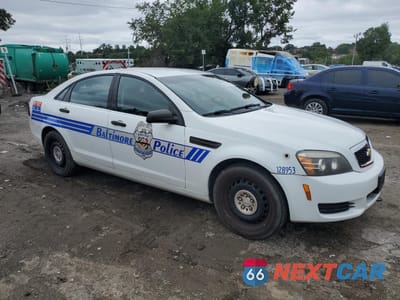 Czwarte zdjęcie samochodu z boku: 2012 CHEVROLET CAPRICE POLICE VIN:6G1MK5R30CL666330 - miniatura