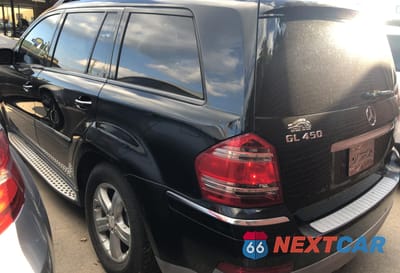 Trzecie zdjęcie samochodu z tyłu: 2008 MERCEDES-BENZ GL 450 4MATIC VIN:4JGBF71E48A316318 - miniatura