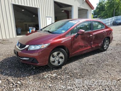 2013 HONDA CIVIC LX 2HGFB2F55DH600065 - główne zdjęcie licytacji z USA - miniatura