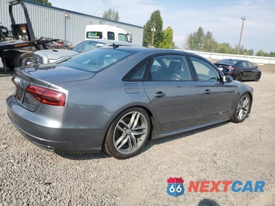 Trzecie zdjęcie samochodu z tyłu: 2017 AUDI A8 L QUATTRO VIN:WAU44AFD2HN018615 - miniatura