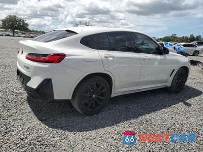 Trzecie zdjęcie samochodu z tyłu: 2023 BMW X4 M40I VIN:5UX43DT02P9R26030 - miniatura
