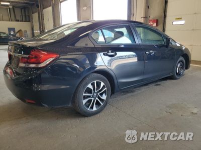 Trzecie zdjęcie samochodu z tyłu: 2015 HONDA CIVIC EX VIN:19XFB2F82FE004113 - miniatura