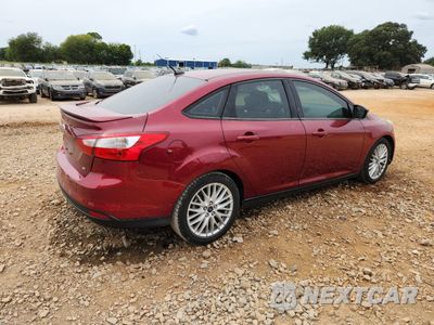 Trzecie zdjęcie samochodu z tyłu: 2014 FORD FOCUS SE VIN:1FADP3F24EL160563 - miniatura