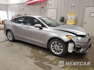 Czwarte zdjęcie samochodu z boku: 2020 FORD FUSION SE VIN:3FA6P0HD4LR167873 - miniatura