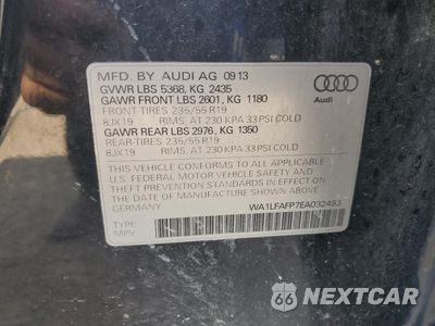 Zdjęcie 13 z 15 samochodu: 2014 AUDI Q5 PREMIUM PLUS VIN:WA1LFAFP7EA032493 - miniatura
