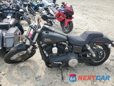 Trzecie zdjęcie samochodu z tyłu: 2017 HARLEY-DAVIDSON FXDB DYNA STREET BOB VIN:1HD1GXM10HC323565 - miniatura