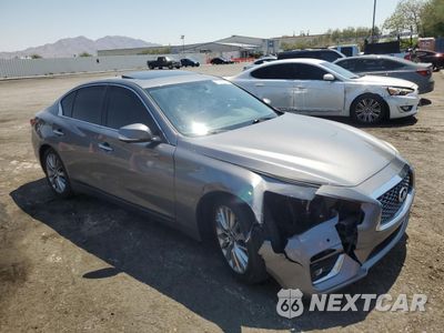 Czwarte zdjęcie samochodu z boku: 2021 INFINITI Q50 LUXE VIN:JN1EV7BP0MM707255 - miniatura